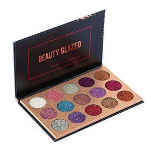 BEAUTY GLAZED™ 15 COLORS GLITTER MAKEUP